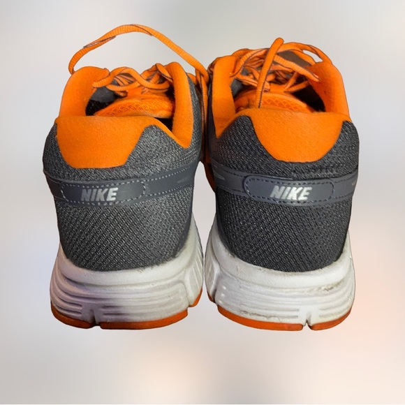 nike revolution 2 orange grey running walking sneakers mens 10.5 - Picture 7 of 9